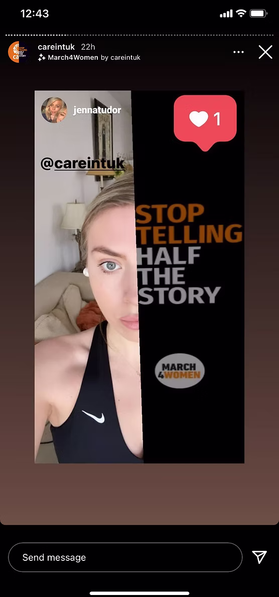 Care International AR filter